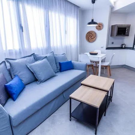 Apartment Lbh One Bedroom, Wifi, Kitchen At 500mt From Canteras Beach *