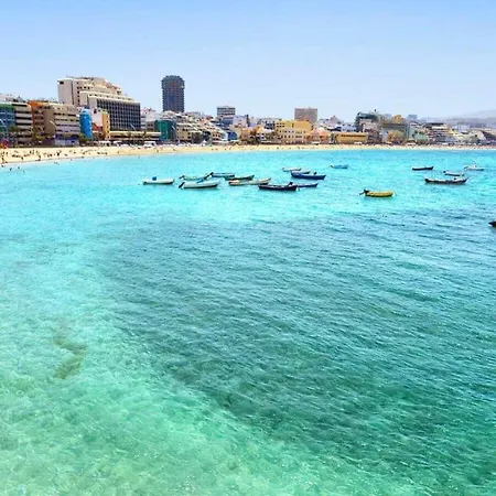 Apartment Lbh One Bedroom, Wifi, Kitchen At 500mt From Canteras Beach *