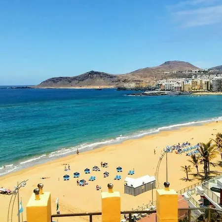 Apartment Lbh One Bedroom, Wifi, Kitchen At 500mt From Canteras Beach *